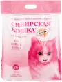 Силикагелевый наполнитель Сибирская кошка Elit 16 л Розовый