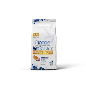 Monge VetSolution Urinary Struvite Feline 1,5 кг — беззерновая ветеринарная диета для кошек при струвитном уролитиазе