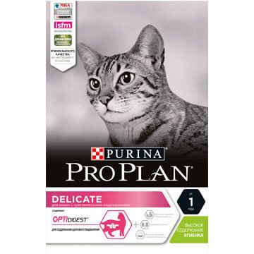 Pro Plan DELICATE с ягненком