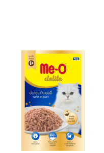 Me-O Delite кусочки в желе тунец