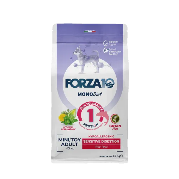 Forza10 LEGEND DIGESTION, чувствительное пищеварение, 1,5 кг