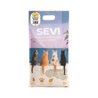 Sevi наполнитель бентонитовый с запахом лимона, 5 литров