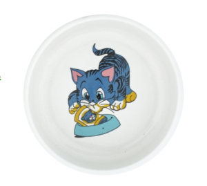 Миска для котов Trixie 4009 керамическая 11 см, 300 мл