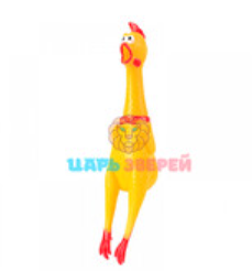 Игрушка для собак Петух орущий, винил, 35 см