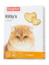 Beaphar Витаминная добавка со вкусом сыра, 75 табл