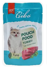Gibo влажный корм для кошек тунец в соусе 85 гр