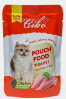 Gibo влажный корм для кошек курица в соусе 85 гр