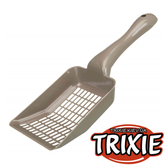 Совок для кошачьего туалета, цвет случайный, Trixie 40531