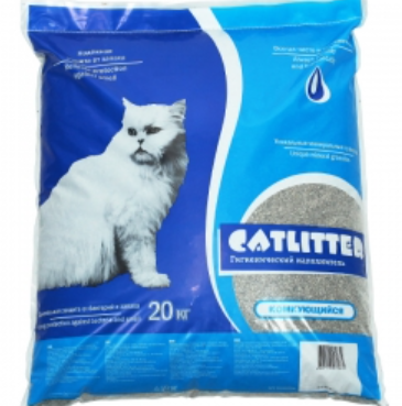 Наполнитель Catlitter 20 кг бентонит