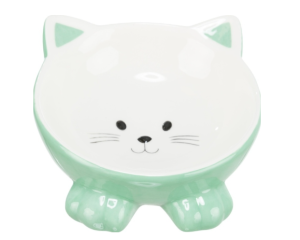 Миска керамическая для кошек наклонная 0,15 л 14 см Trixie 24807