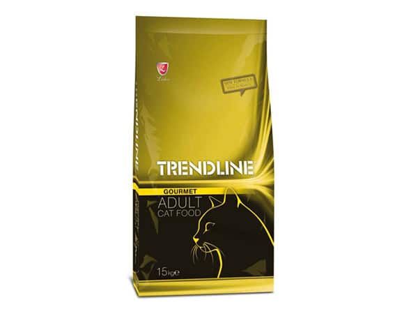 Trendline Adult Cat Food Gourmet Multi Color Chicken сухой корм для кошек с курицей