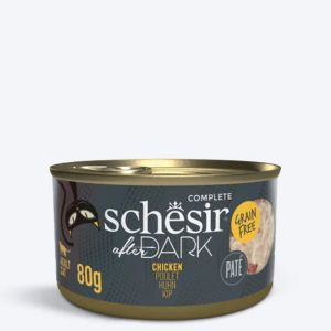 Влажный корм для кошек Schesir After Dark Pate с курицей 80гр