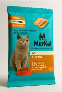 Сухой корм для взрослых кошек с курицей